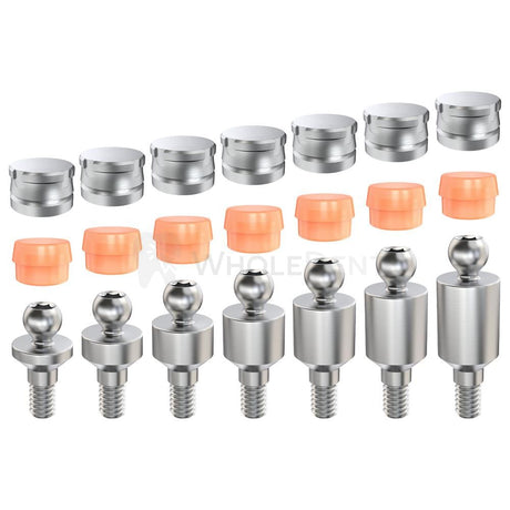  GDT Soft Ball Attachment Set-Ball Attachments-WholeDent.com 