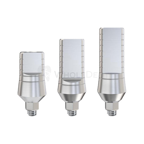  GDT Straight Abutment Wide Platform-Straight Abutments-WholeDent.com 