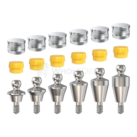  Gdt Straight Ball Attachment Extra Soft Set Conical Rp Attachments 