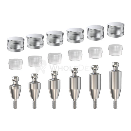  Gdt Straight Ball Attachment Standard Set Conical Np Attachments 