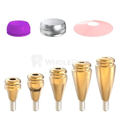  GDT Straight Click Attachment Strong Silicone Set Conical NP-Click Attachment-WholeDent.com 