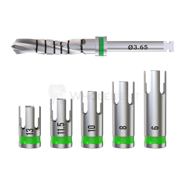 Gdt Straight Drill With Stoppers Set Ø3.65Mm