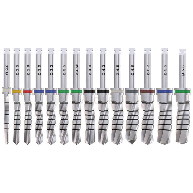 GDT Straight Drills 16mm External Irrigated-Implant Drills-WholeDent.com