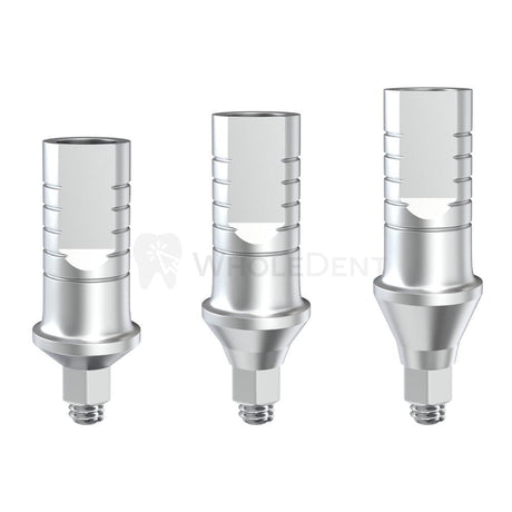  GDT Straight Shoulder Abutment Ø4.0mm Conical Connection Narrow Platform (NP)-Straight Abutments-WholeDent.com 
