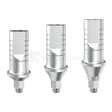  GDT Straight Shoulder Abutment Ø4.0mm Conical Connection Narrow Platform (NP)-Straight Abutments-WholeDent.com 