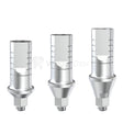 GDT Straight Shoulder Abutment Ø4.0mm Conical Connection Regular Platform (RP)-Straight Abutments-WholeDent.com