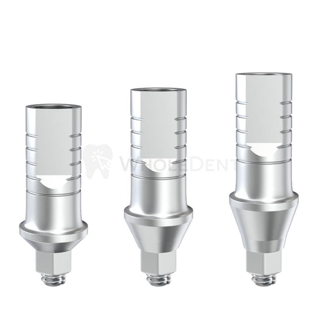 GDT Straight Shoulder Abutment Ø4.0mm Conical Connection Regular Platform (RP)-Straight Abutments-WholeDent.com