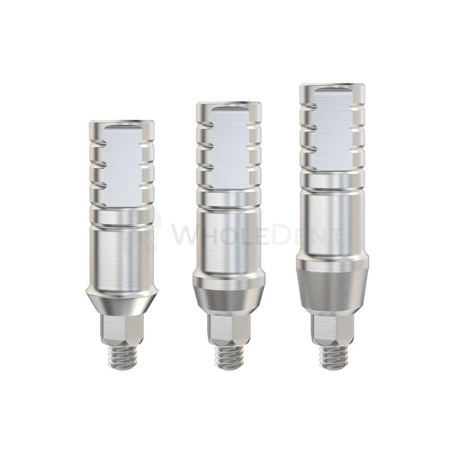 GDT Straight Shoulder Abutment Slim Platform-Straight Abutments-WholeDent.com