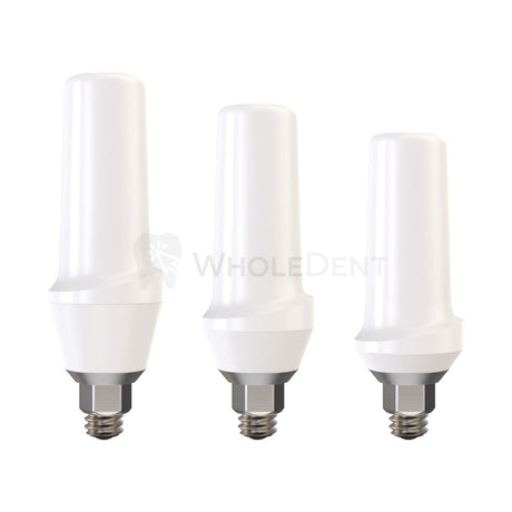  GDT Straight Zirconia Abutment With Titanium Base-Zirconia Abutments-WholeDent.com 