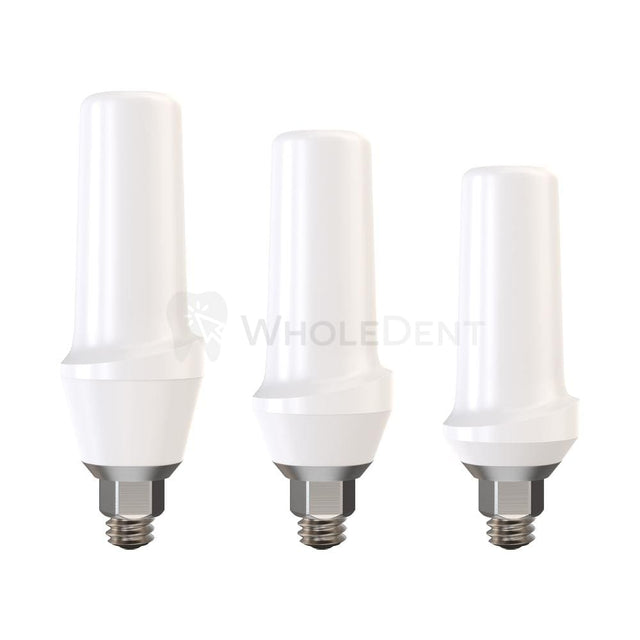 GDT Straight Zirconia Abutment With Titanium Base-Zirconia Abutments-WholeDent.com