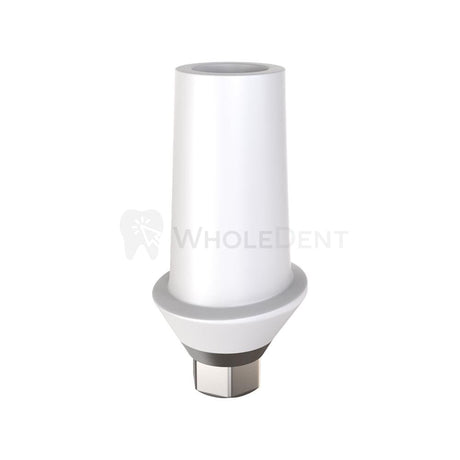  GDT Straight Zirconia Abutment With Titanium Base Slim Platform-Zirconia Abutments-WholeDent.com 