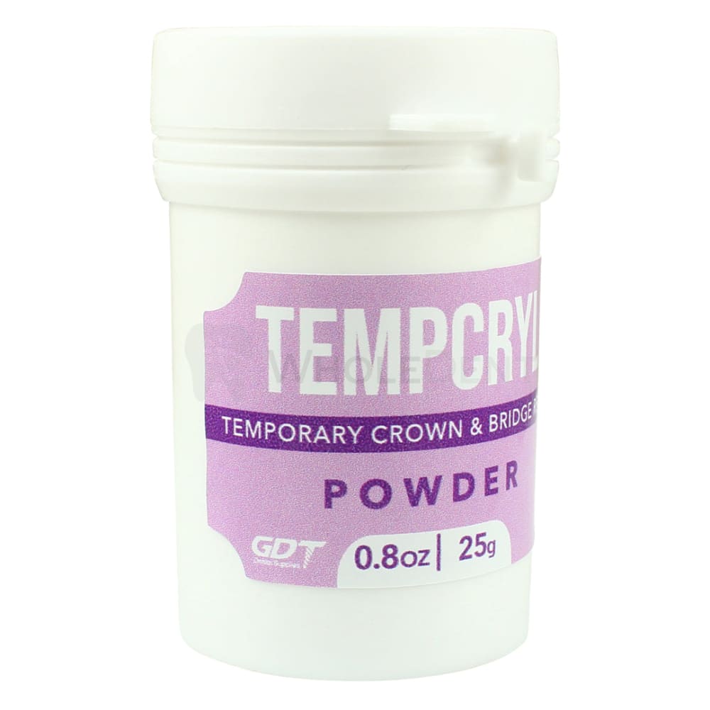 Gdt Supplies Tempcryl Resin Powder 25G And Liquid 15Ml Set Temporary Crown Bridge