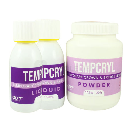 Gdt Supplies Tempcryl Resin Powder 300G And Liquid 300Ml Set Acrylic 