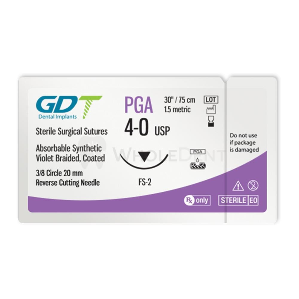 GDT Surgical Polyglycolic Acid (PGA) Suture-Surgical Suture-WholeDent.com