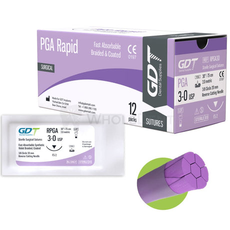  Gdt Surgical Rapid Polyglycolic Acid (Rpga) Suture 