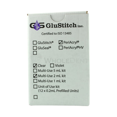  Glustitch Periacryl Clear Oral Tissue Adhesive 