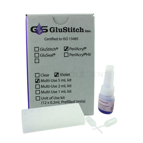 Glustitch Periacryl Violet Oral Tissue Adhesive