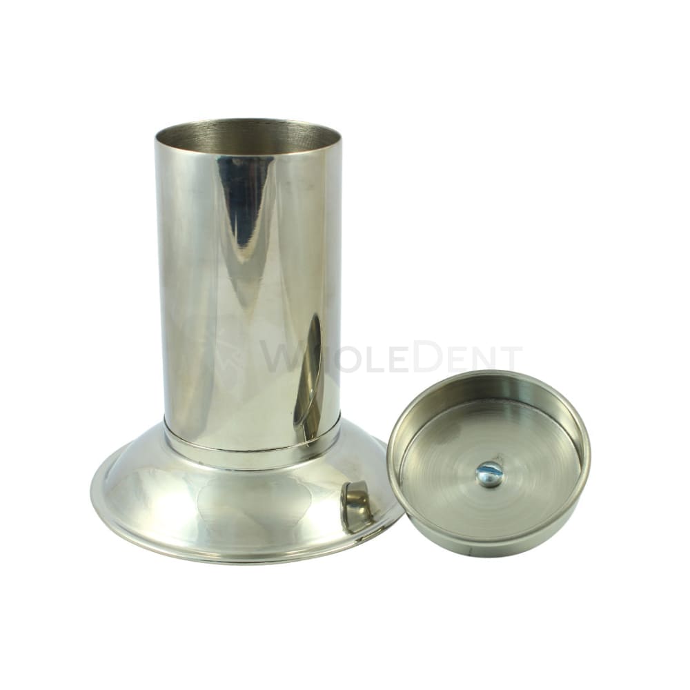 J+K Stainless Steel Round Box 50 L 100Mm Mirror Handle