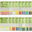  Mani K Files, Root Canal Hand Files 25mm-Hand Files-WholeDent.com 