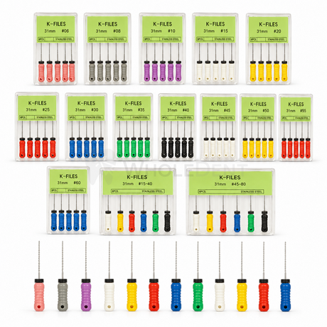  Mani K Files Root Canal Hand Files 31mm - Hand Files 