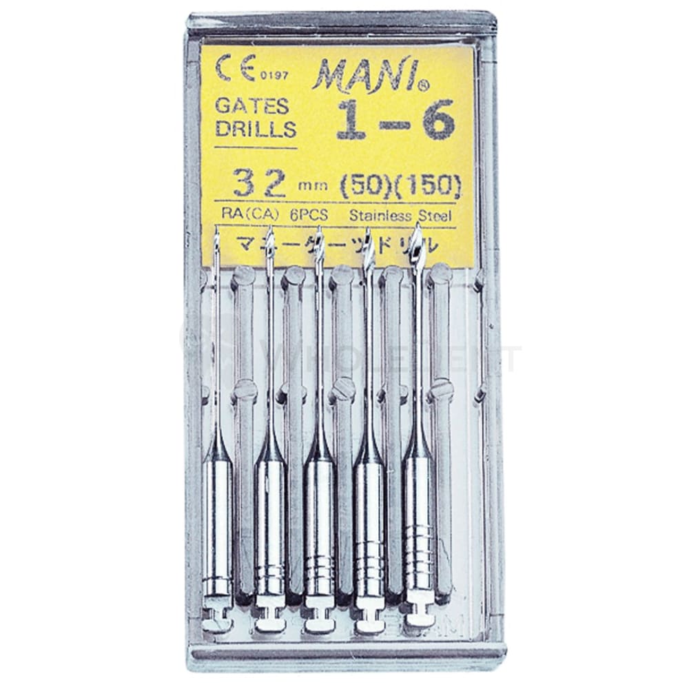 Mani Root Canal Gates Glidden Drills WholeDent