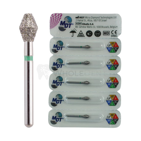  Mdt Barrel 038 Fg Diamond Burs 