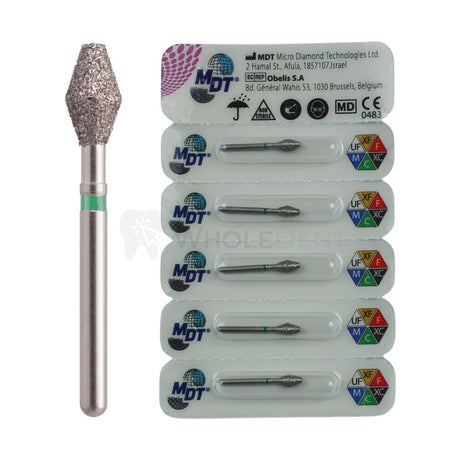  Mdt Barrel 039 Fg Diamond Burs 