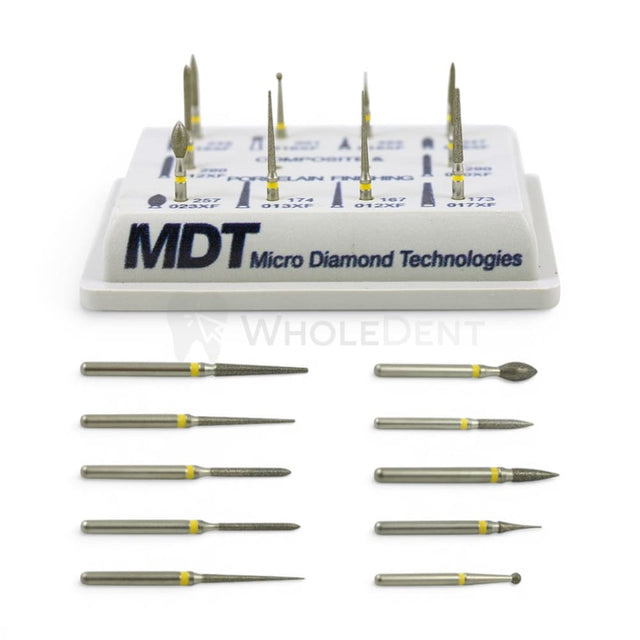 MDT Composite & Porcelain Finishing Bur Kit