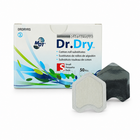  MDT Dr.Dry Cotton Roll Substitute Reflective Pads - 50pcs - Dr.Dry 