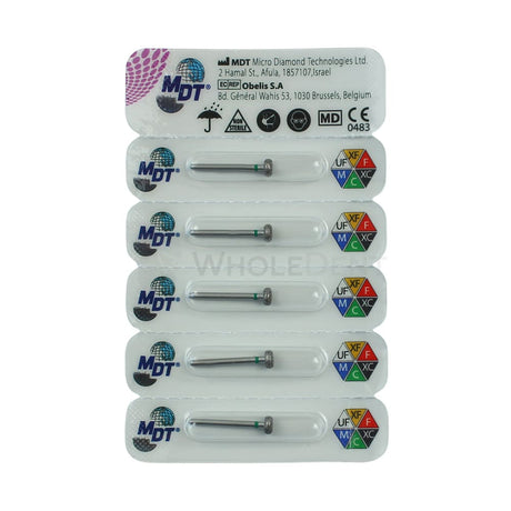  Mdt Wheel Rounded Rim 068 Fg Diamond Burs 