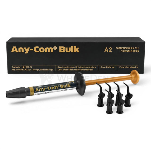 MEDICLUS Any-Com® Bulk Fill Flowable Resin Syringe 2g - Flowable Resin