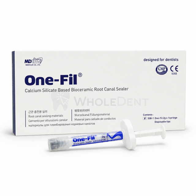 MEDICLUS One-Fil® Calcium Silicate Based Root Canal Sealer Syringe 2g - Root Canal Sealer