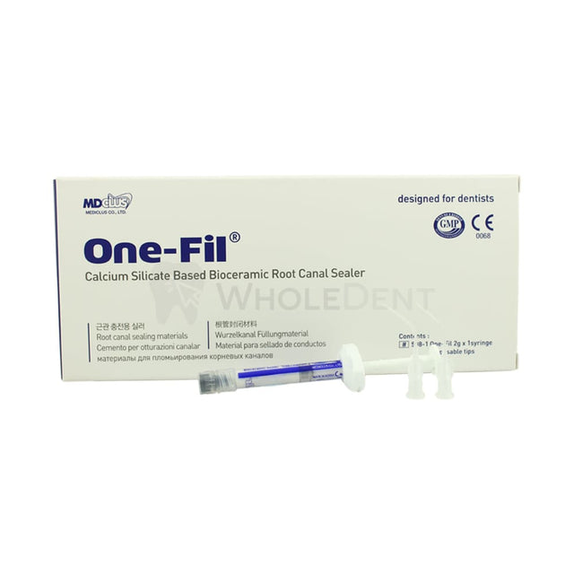 MEDICLUS One-Fil® Calcium Silicate Based Root Canal Sealer Syringe 2g Root Canal Sealer
