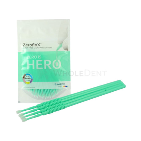  Medmix ZerofloX™ Flock Free Micro Applicator Brushes - 50pcs Micro Brushes Applicators 