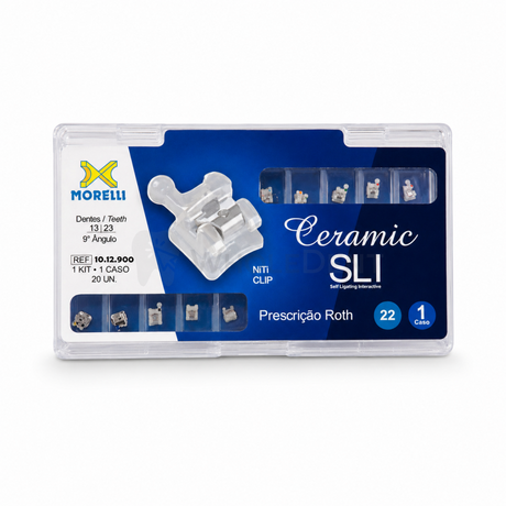  Morelli Ceramic SLI Roth Prescription Brackets Kit - Brackets Kit 