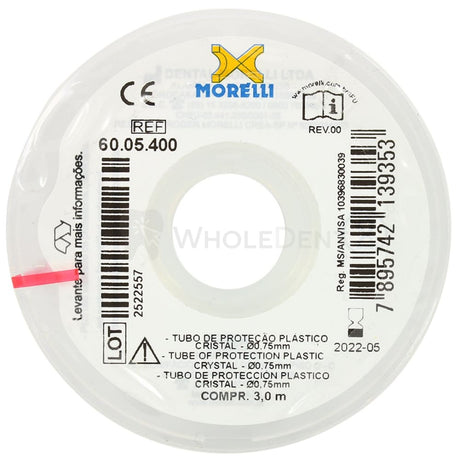  Morelli Clear Elastic Archwire Protection Tube Ø0.75mm-Orthodontic Protection Tube-WholeDent.com 