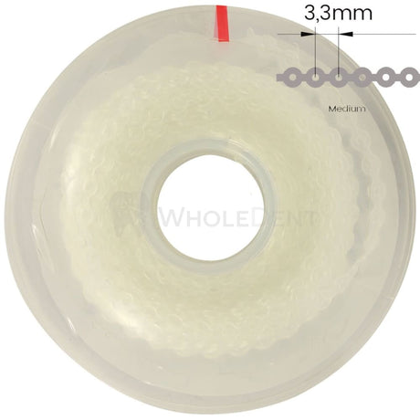  Morelli Elastic Chain Crystal Clear Medium Gap 4.5M 