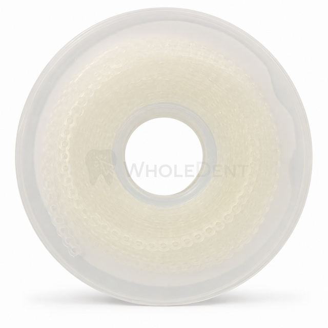 Morelli Elastic Chain Crystal Clear Short Gap 4.5m - Orthodontic Elastic