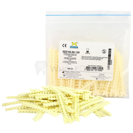 Morelli Elastic Ligature Modules Ivory Color-Orthodontic Elastic-WholeDent.com