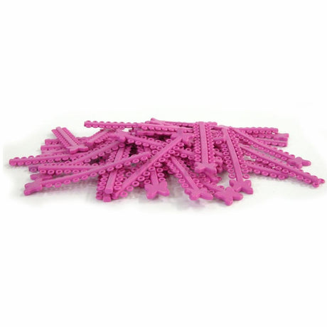  Morelli Elastic Ligature Modules Pink Color-Orthodontic Elastic-WholeDent.com 