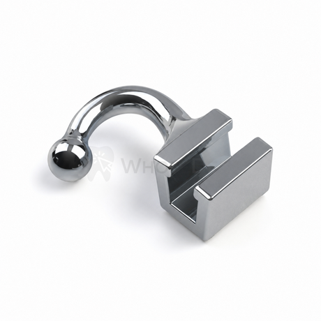  Morelli Left Crimpable Split Hooks Curved Ball Tip - Ball Tip 