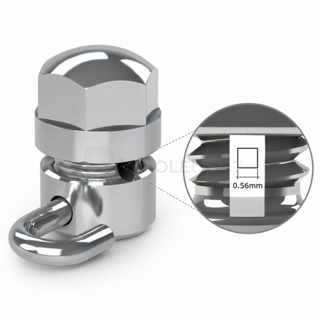  Morelli Left Hook Rectangular Opened Slot Gurin - Gurin 