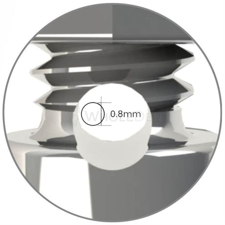  Morelli Long Left Hook Round Closed Slot Gurin-Gurin-WholeDent.com 