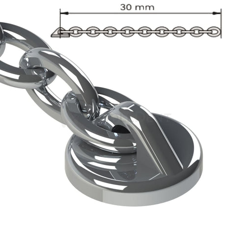  Morelli Non-Errupted Teeth Hook Traction Chain Buttons-Chain Buttons-WholeDent.com 