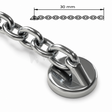  Morelli Non-Errupted Teeth Hook Traction Chain Buttons - Chain Buttons 