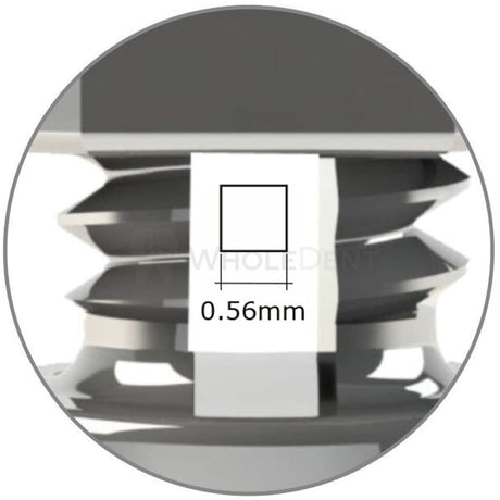 Morelli Right Hook Rectangular Opened Slot Gurin-Gurin-WholeDent.com