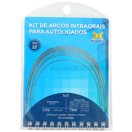  Morelli Self Ligating Full Archwire Kit Patient Case-Orthodontic Wire-WholeDent.com 