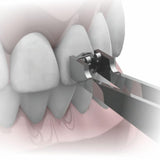 Morelli Short Tweezers For Brackets Position-Orthodontic Holder-WholeDent.com