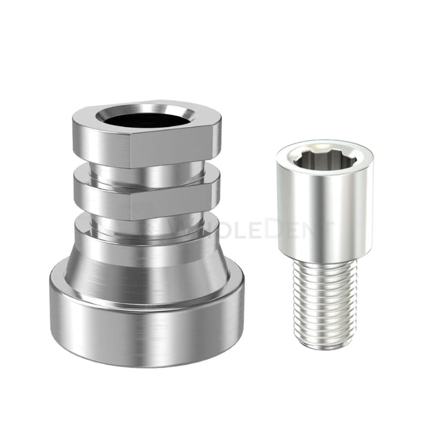 Multi Unit Compatible Short Titanium Sleeve RP Multi Unit Accessories