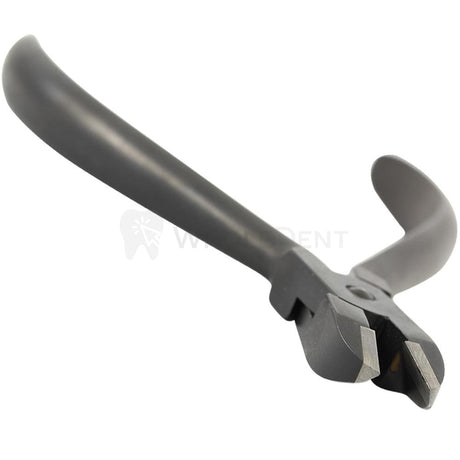 OrthoPremium Black Hard Wire Cutter 15°, 12mm-Orthodontic Cutters-WholeDent.com